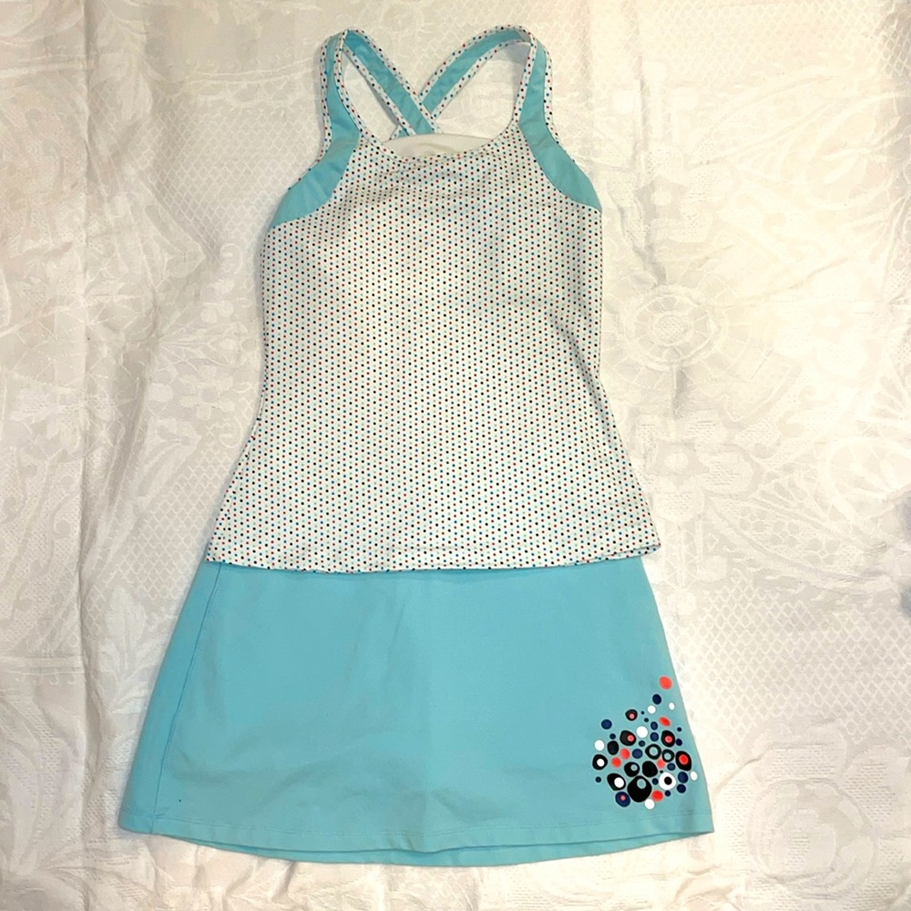 Women’s Jockey brand tank top and skirt set. EUC. Size small.